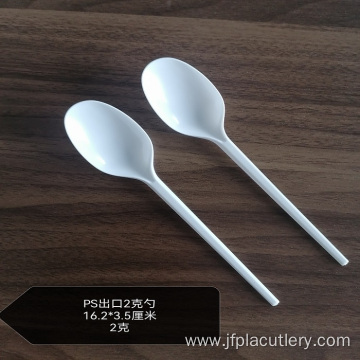 FDA disposable biodegradable cutlery plastic PP spoon
